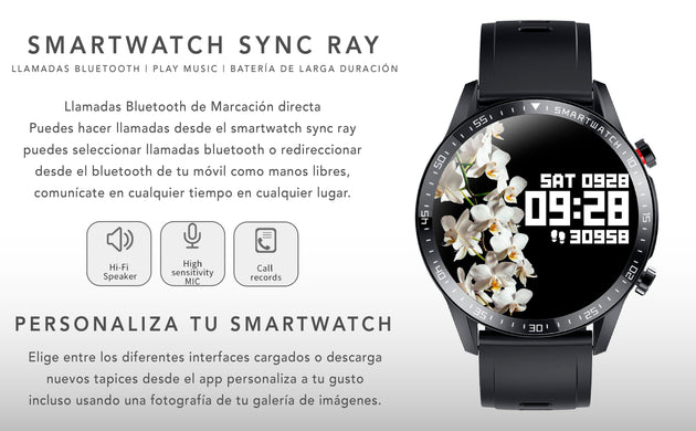Mayoreo Smartwatch 24 bluetooh Color Rosa