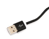 SYNC RAY CABLE DUAL MICRO USB BC40 ADAPTADOR LIGHTNING NEGRO - Sync Ray