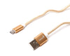 Cable Micro USB a USB Reforzado GOLD - Sync Ray