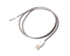 SYNC RAY CABLE MICRO USB MMC37 METALICO PLATEADO - Sync Ray