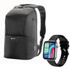 MOCHILA LAPTOP BK01 + SMARTWATCH